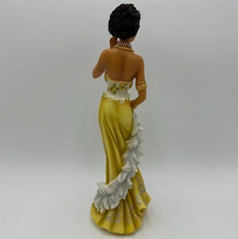 Load image into Gallery viewer, Vintage Antique 2005 Home Interiors & Gifts Marissa 10" Figurine Afro-American Statuette 12665-05