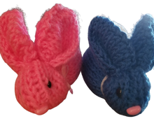 Load image into Gallery viewer, Knitted Surprise Bunny Rabbits Handcrafted Elegance