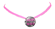 Load image into Gallery viewer, Army Wife Magnetic Button Necklace Choker Interchangeable Pendants Option