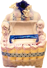 Load image into Gallery viewer, Diaper Baby Stroller With Pillow and Stuffed Animal Plus Baby Goodies Inside and Out!