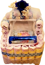 Load image into Gallery viewer, Diaper Baby Stroller With Pillow and Stuffed Animal Plus Baby Goodies Inside and Out!