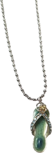 Load image into Gallery viewer, Flip Flop Sandal Ball Chain Necklace - The Perfect Summer Accessory