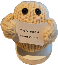 Load image into Gallery viewer, LARGE Positive Potato with Booty Butt and Display Stand Customizable
