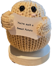 Load image into Gallery viewer, LARGE Positive Potato with Booty Butt and Display Stand Customizable