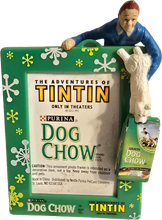 Load image into Gallery viewer, Vintage 2011 The Adventures of TINTIN Purina Dog Chow Photo 3D Frame NEW