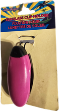 Load image into Gallery viewer, Pink Sunglass Clip Holder Visor Clip By Sun Tropez
