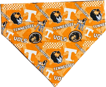 Load image into Gallery viewer, TN Slip on Collar Pet Bandanas ANY Pet Custom Made