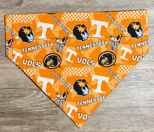 Load image into Gallery viewer, TN Slip on Collar Pet Bandanas ANY Pet Custom Made