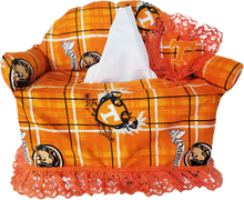 Load image into Gallery viewer, TN Vols Old Smoky UT Power T Football Fans Tissue Box Cover!