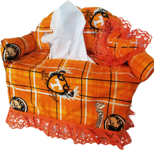 Load image into Gallery viewer, TN Vols Old Smoky UT Power T Football Fans Tissue Box Cover!