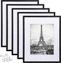 Load image into Gallery viewer, Upsimples 16x20 Picture Frame Set of 5, Black