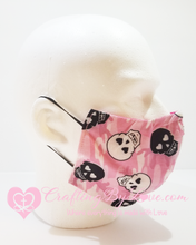 Load image into Gallery viewer, Pink Camo Skulls with Heart Eyes
