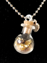 Load image into Gallery viewer, The 3 Wise Men's Gift to Jesus Necklace, Gold, Frankincense, and Myrrh Christmas Necklace