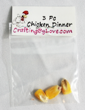 Load image into Gallery viewer, 3 Piece Chicken Dinner Prank, Gag Gift, Novelty