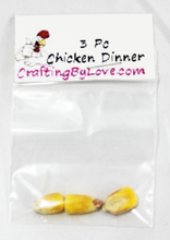 Load image into Gallery viewer, 3 Piece Chicken Dinner Prank, Gag Gift, Novelty