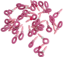 Load image into Gallery viewer, Breast Cancer Awareness Belly Button Brush with Poem Assorted Random Pinks Gag Gift Prank Joke
