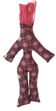 Load image into Gallery viewer, Dammit! Miss Cocoa Floral's Frustration Stress Dolls Beat Them Silly! W/ Poem