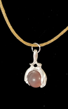 Load image into Gallery viewer, Brown Hands Holding the World Corded Necklace