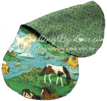Load image into Gallery viewer, Wild Horses Burp Cloth