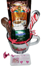 Load image into Gallery viewer, Little Red Plaid Truck Cocoa Mint Gift Mug or Cup