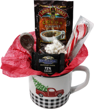 Load image into Gallery viewer, Little Red Plaid Truck Cocoa Gift Mug or Cup