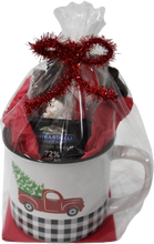 Load image into Gallery viewer, Little Red Plaid Truck Cocoa Gift Mug or Cup