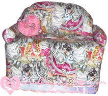 Load image into Gallery viewer, Beautiful Animal Safari Print Couch Tissue Box Cover w/Pillow
