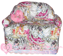 Load image into Gallery viewer, Beautiful Animal Safari Print Couch Tissue Box Cover w/Pillow