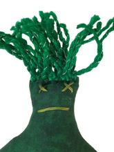 Load image into Gallery viewer, Dammit! Miss Green Giant Frustration Stress Dolls Beat Them Silly! W/ Poem