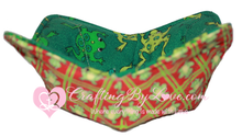Load image into Gallery viewer, Set of 2, Frog Bowl Cozies, Bowl Holders, Hand Protection Bowl Holder