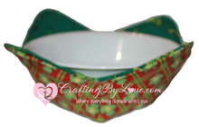 Load image into Gallery viewer, Set of 2, Frog Bowl Cozies, Bowl Holders, Hand Protection Bowl Holder