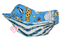 Load image into Gallery viewer, Noah's Ark Animals Bowl Cozies Holder, Hand Protection, Set of 2