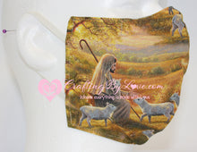 Load image into Gallery viewer, Religious Jesus & The Flock Professionally Handcrafted Fitted Face Masks