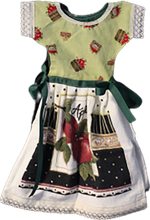 Load image into Gallery viewer, Baskets of Apples Oven Door Dress
