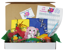 Load image into Gallery viewer, 22 Piece Children's Christmas Book Gift Box Kit
