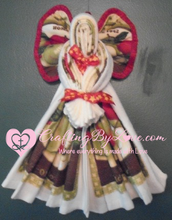 Load image into Gallery viewer, Apples Apples Apples Dishtowel Angel Wall Hanging Decor w/ Poem