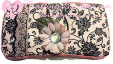 Load image into Gallery viewer, Classic & Elegant Pink/Black Wipee Case Box