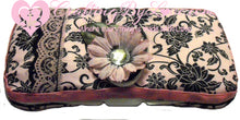 Load image into Gallery viewer, Classic & Elegant Pink/Black Wipee Case Box