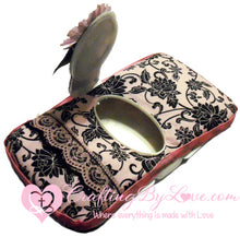 Load image into Gallery viewer, Classic & Elegant Pink/Black Wipee Case Box