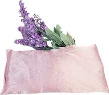 Load image into Gallery viewer, Handcrafted Lavender Scented Satin Eye Pillow