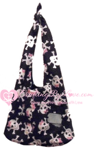 Load image into Gallery viewer, Skull & Crossbones Girly Boutique Shimmering Purse
