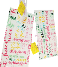 Load image into Gallery viewer, WORDS Center Opening Eye Pillowcase Custom Made for Our Wonderful Eye Pillows!