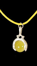 Load image into Gallery viewer, Yellow Hands Holding the World Corded Necklace