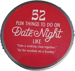 A Year of Date Nights in a Jar Couples Game