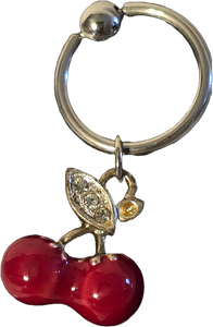 Cherry Jubilee Double Cherries Bellyring Belly Ring Jewelry