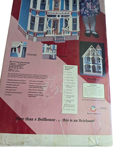 Vintage Dura Craft San Franciscan NOS Wood Dollhouse Kit, Mansions in Miniature