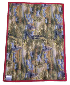 Large 15x20 Jesus and His Flock Religous Hotpad Hot Pad for Kitchen Countertops and Tabletops