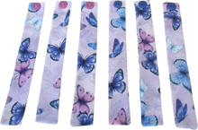 Load image into Gallery viewer, Beautiful Handcrafted Lilac Butterflies Butterfly Bookmarker Bookmark
