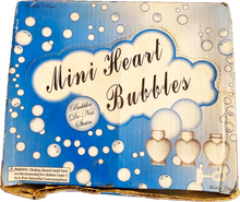 Load image into Gallery viewer, Case of 24 Mini Heart Bubbles Wedding, Shower, Birthday, Party Fun
