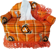 Load image into Gallery viewer, TN Vols Old Smoky UT Power T Football Fans Tissue Box Cover!
